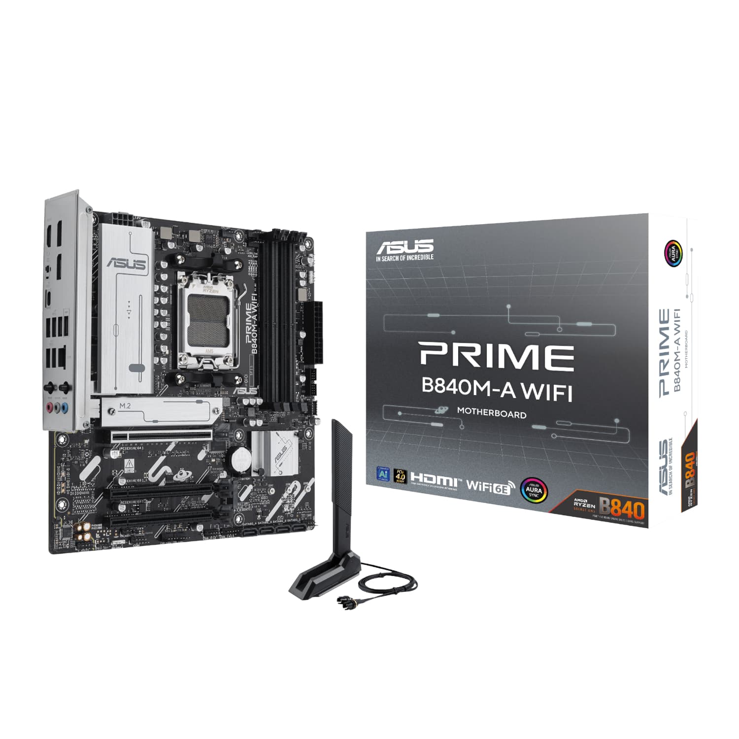 Asus PRIME B840M-A WIFI M-ATX Gaming Motherboard