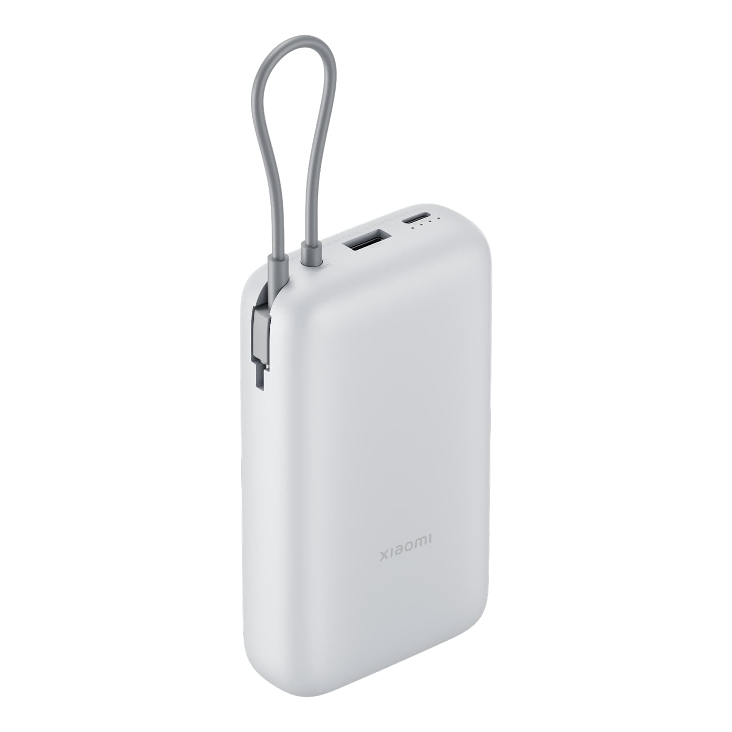 Xiaomi Power Bank 20000mAh (Integrated Cable) - Light Grey